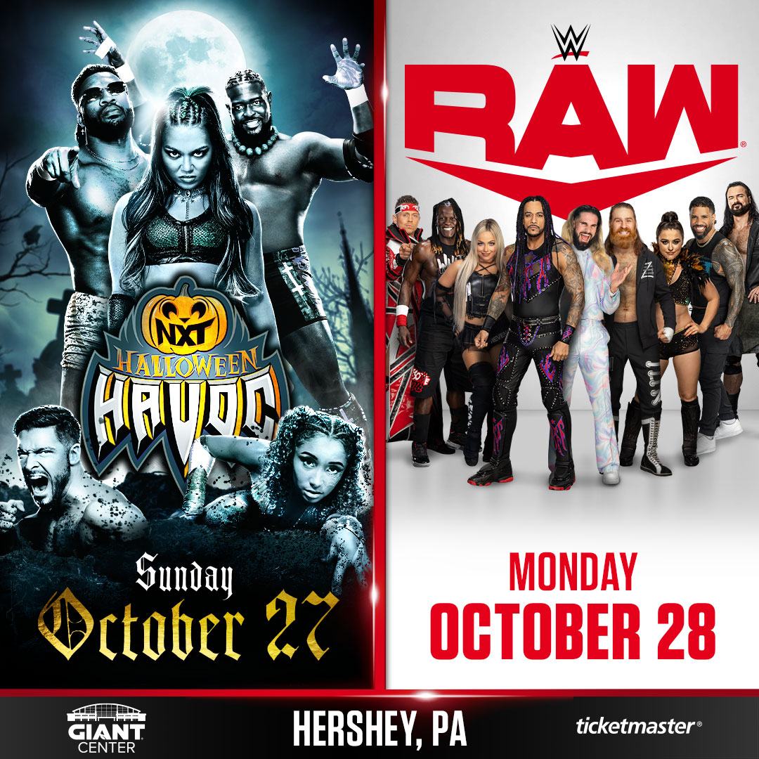 WWE announces details for NXT No Mercy, Halloween Havoc PLEs