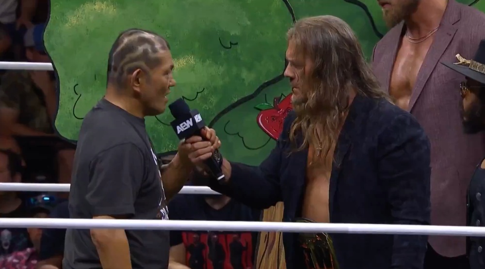 Chris Jericho vs. Minoru Suzuki FTW title match set for AEW Dynamite Blood & Guts