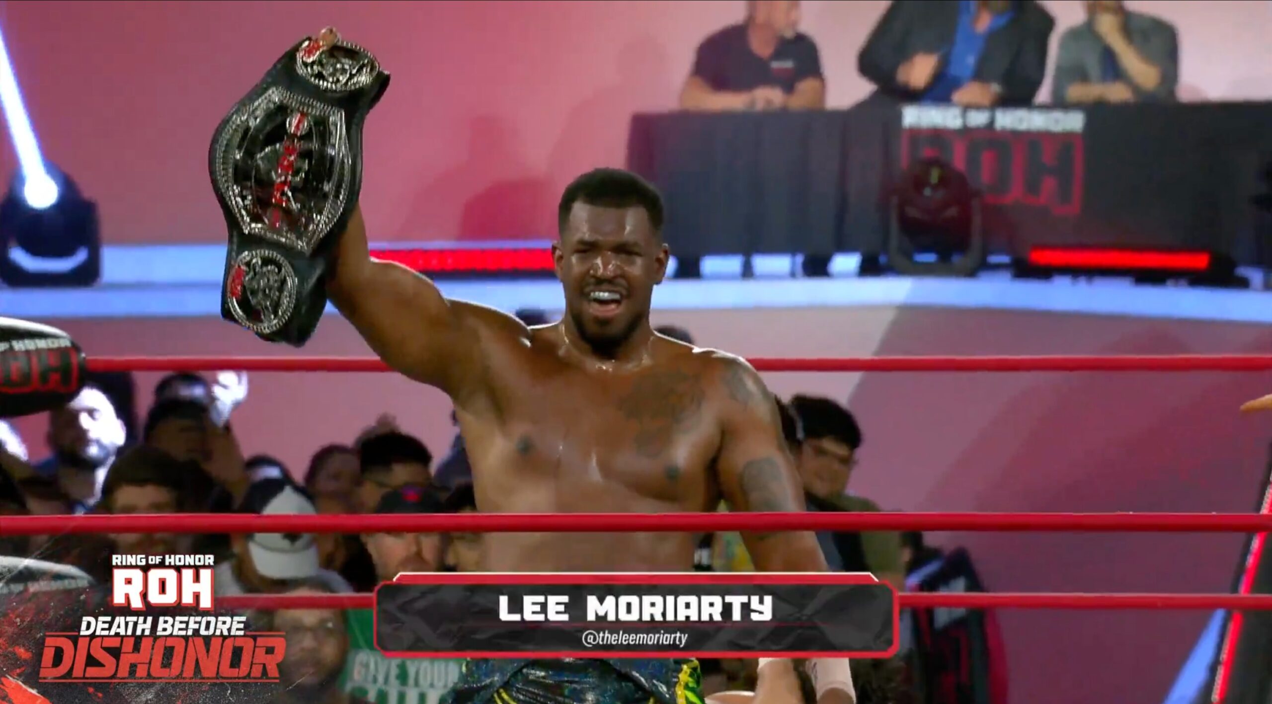 Lee Moriarty, Red Velvet become new champions at ROH Death Before Dishonor