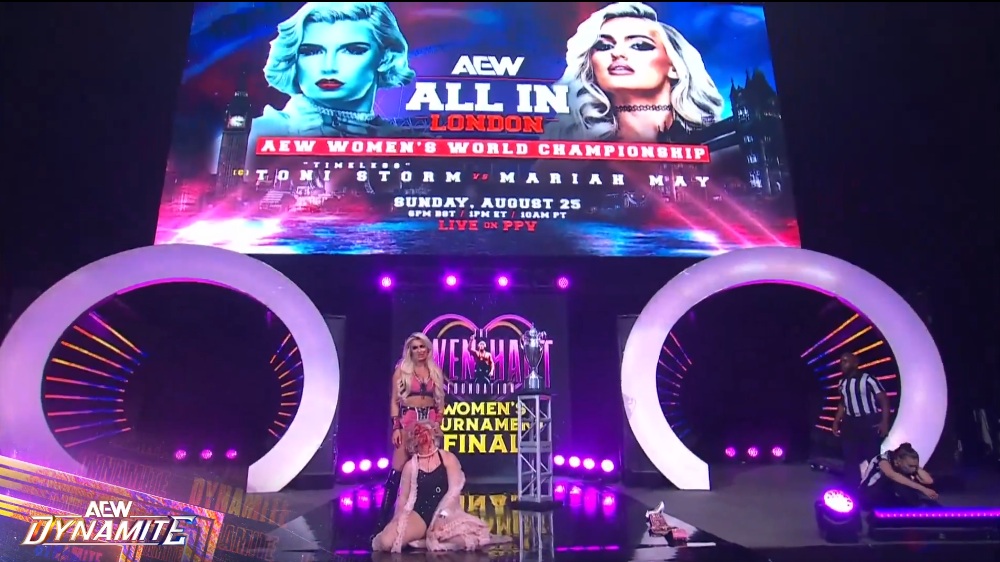 Mariah May wins AEW women’s Owen Hart Foundation tournament, attacks Toni Storm