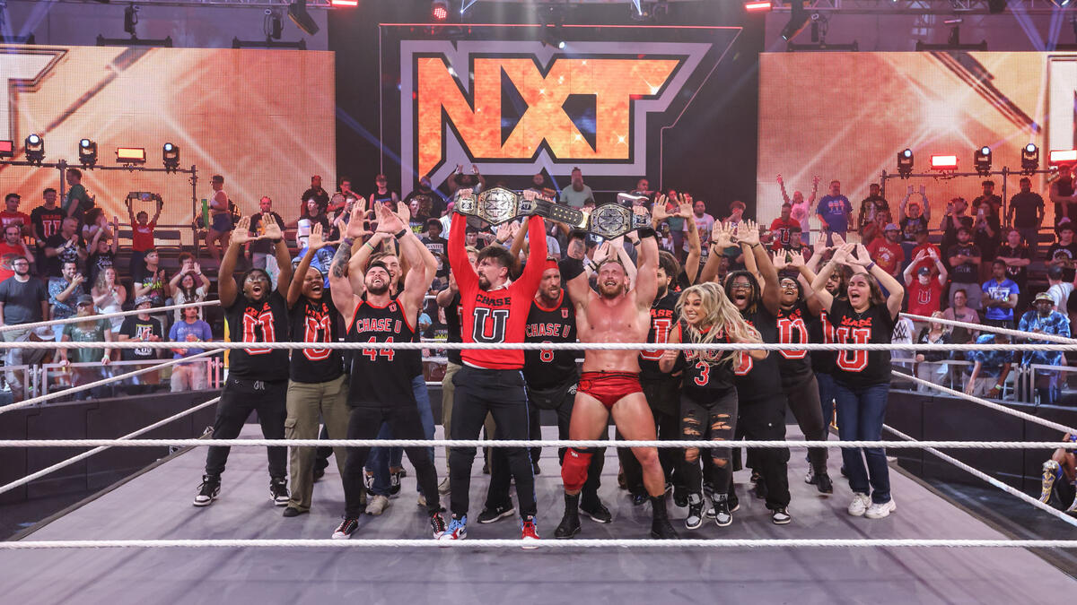 Chase U title celebration announced for WWE NXT