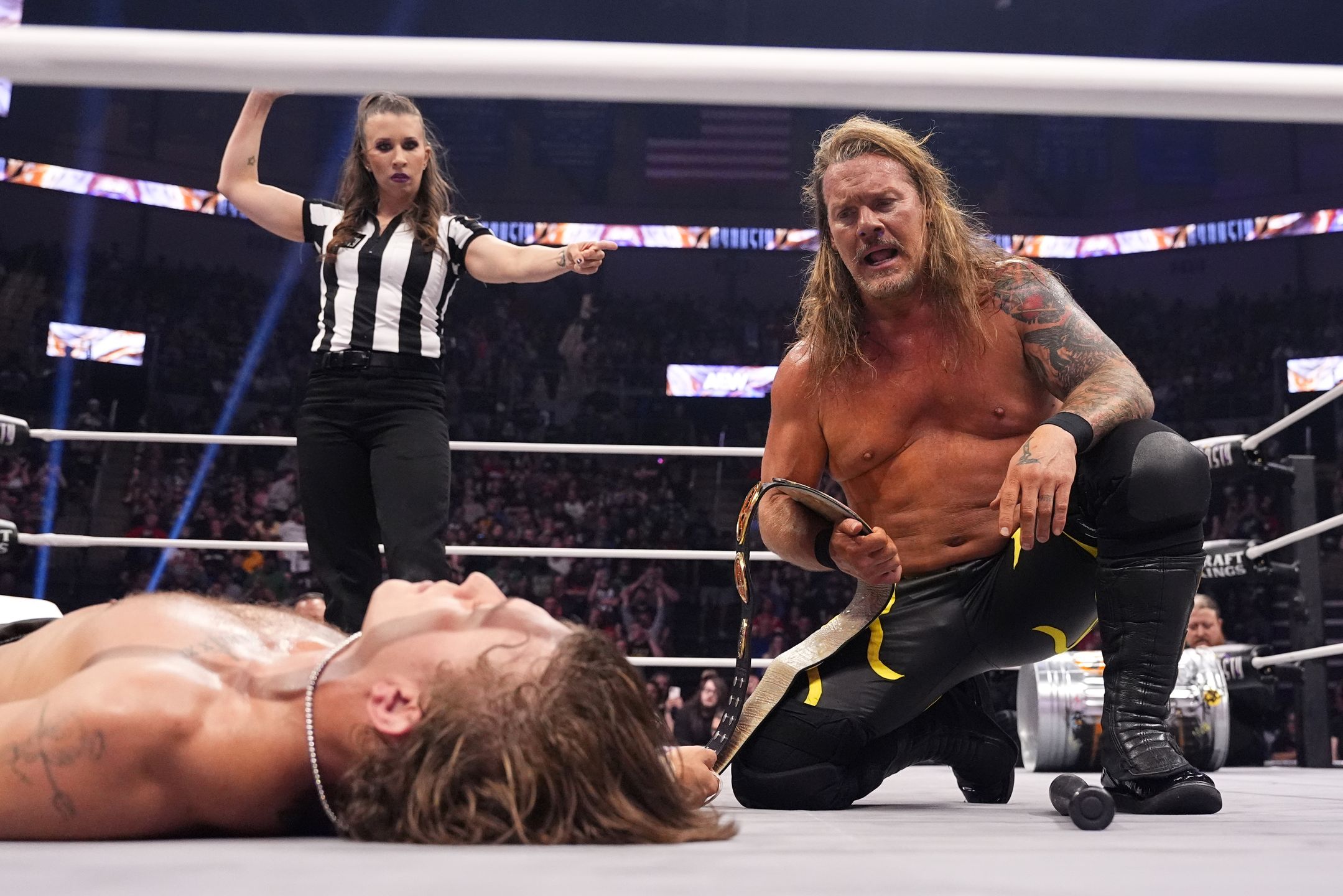 Chris Jericho to defend FTW title against Hook at AEW All In