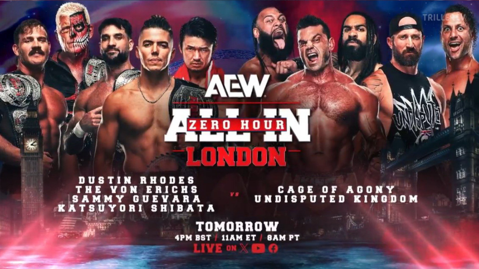 AEW All In notes: New Zero Hour match, Private Party, Casino gauntlet update