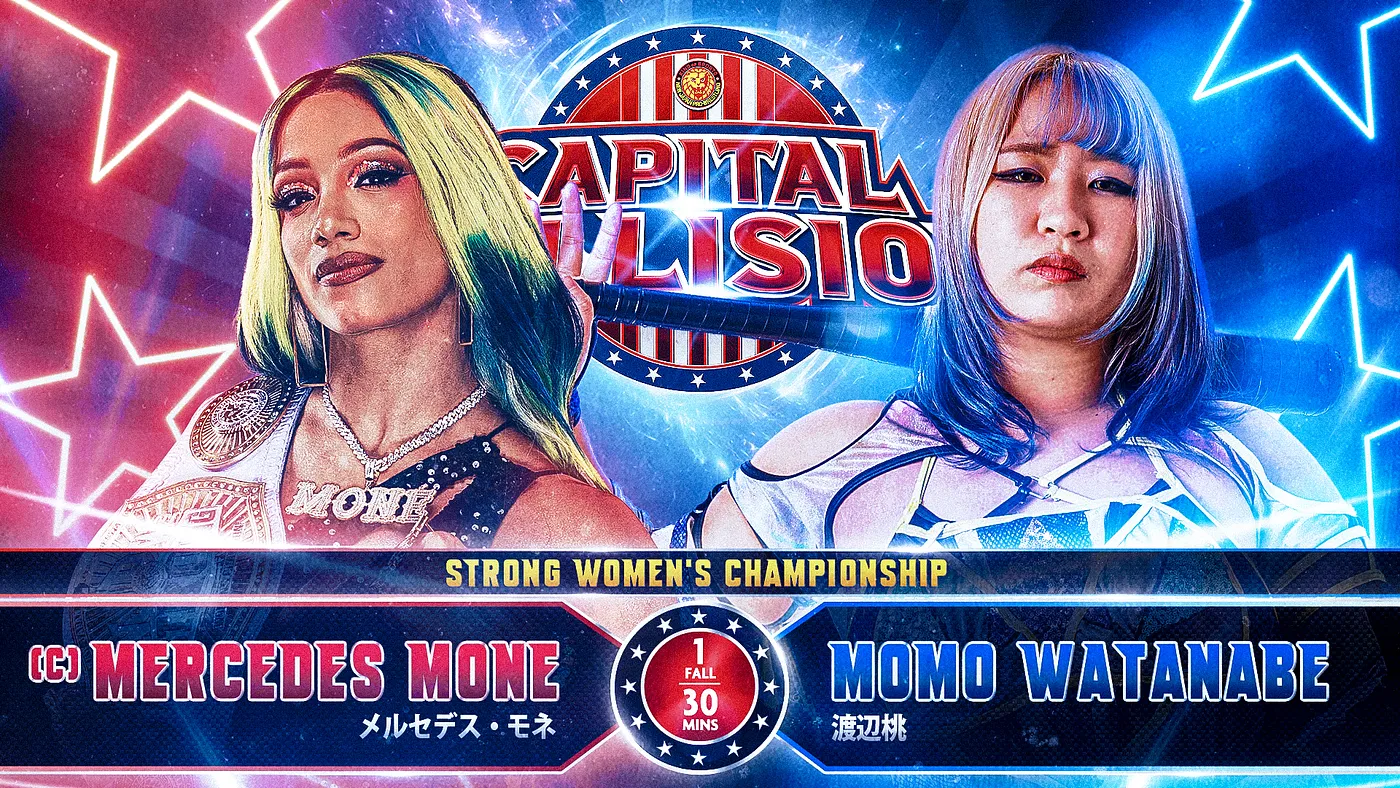 NJPW Capital Collision live results: Mercedes Mone vs. Momo Watanabe