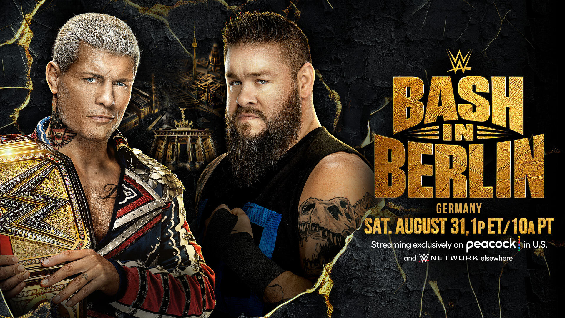 Undisputed WWE Championship match official for Bash in Berlin