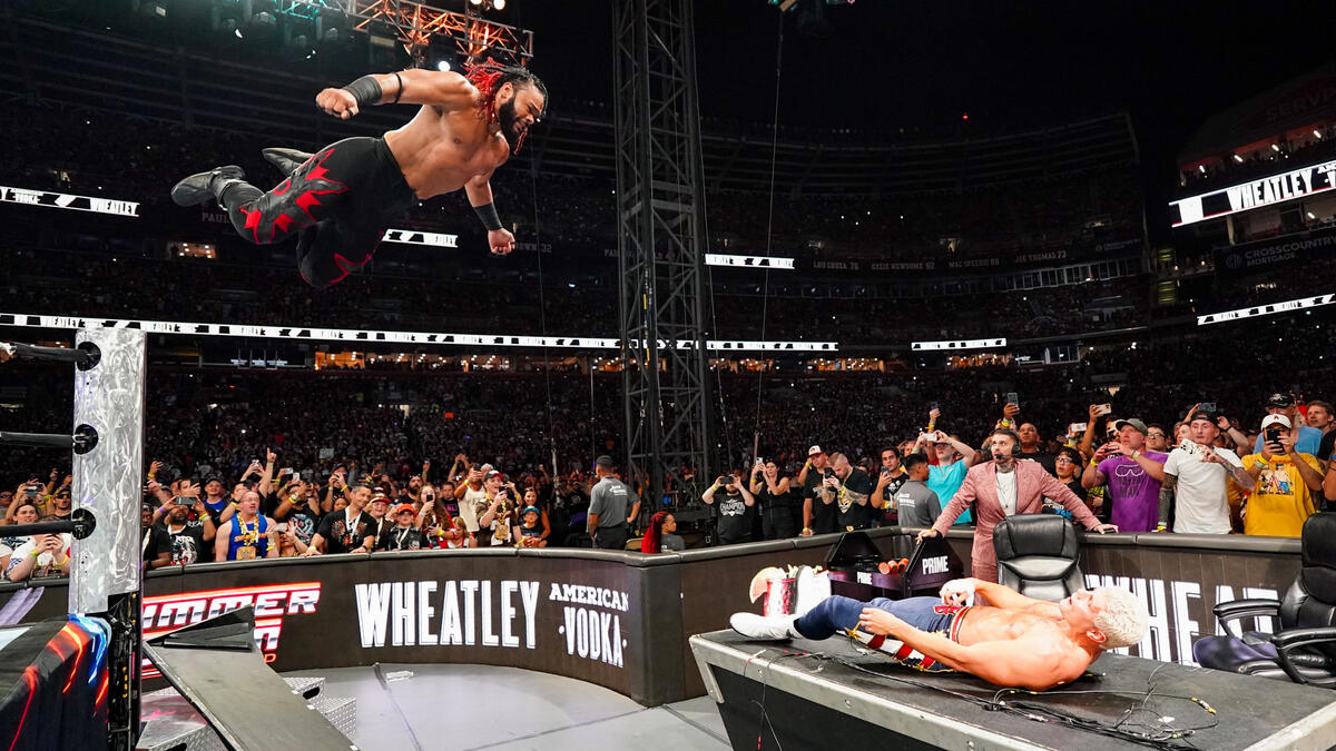 Jacob Fatu spotted in walking boot after WWE SummerSlam injury