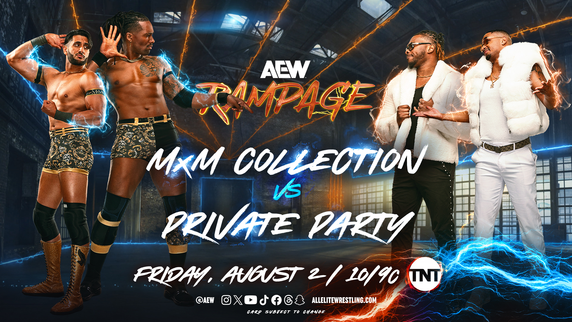 AEW Rampage live results: MxM Collection vs. Private Party