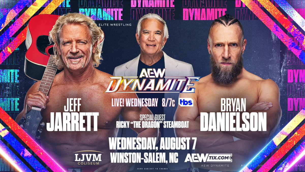 Ricky ‘The Dragon’ Steamboat announced as special guest for AEW Dynamite