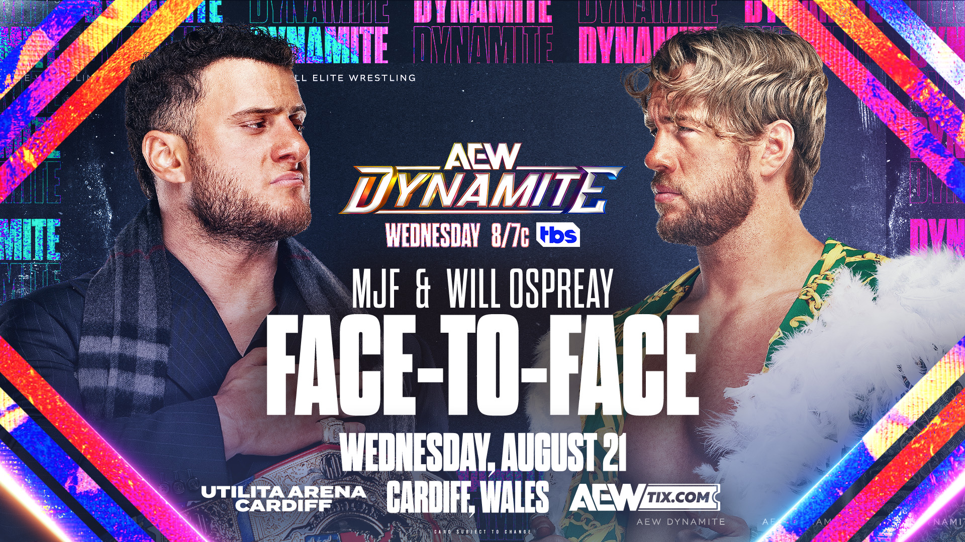 MJF & Will Ospreay face-to-face set for All In go-home edition of AEW Dynamite