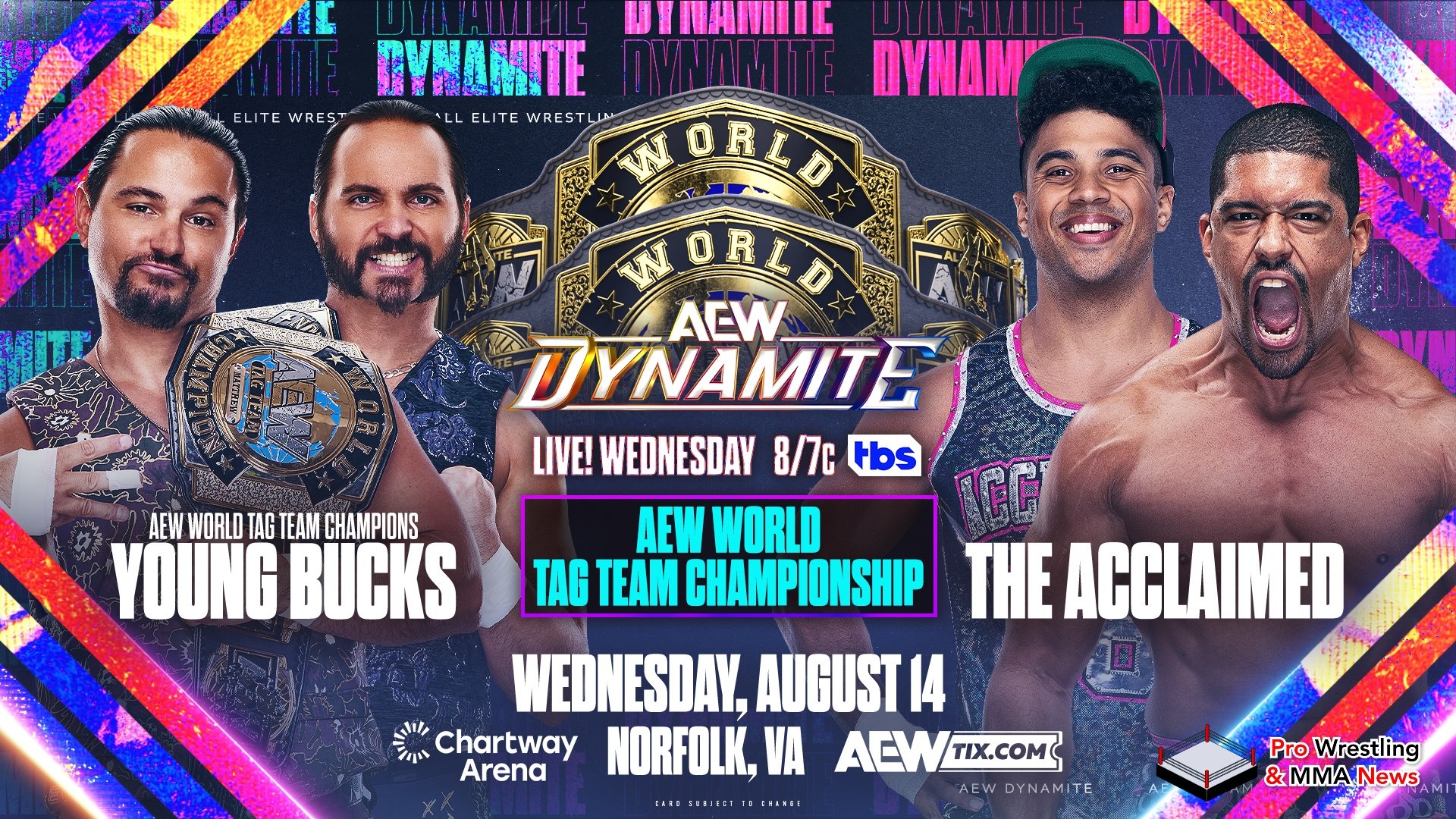 Young Bucks vs. Acclaimed, Mercedes Mone vs. Hikaru Shida announced for AEW Dynamite