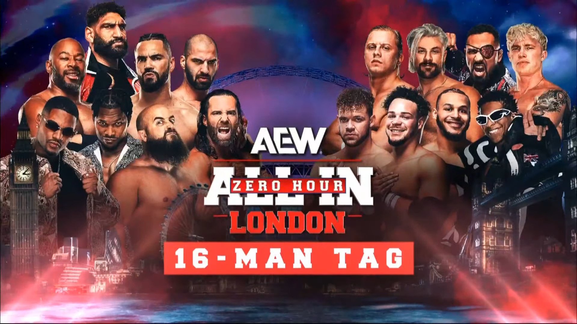 16-man tag team match added to AEW All In Zero Hour