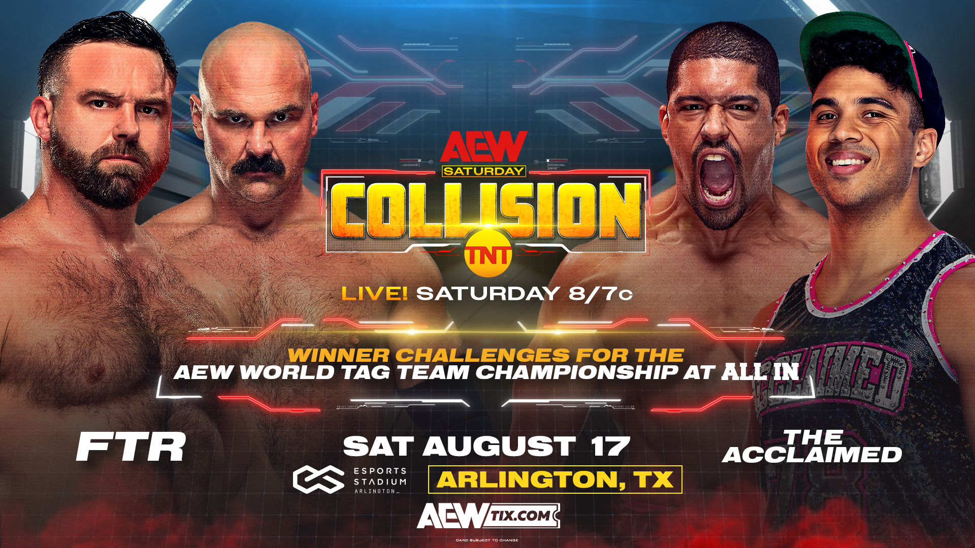 AEW Collision live results: FTR vs. The Acclaimed, Eddie Kingston appearance