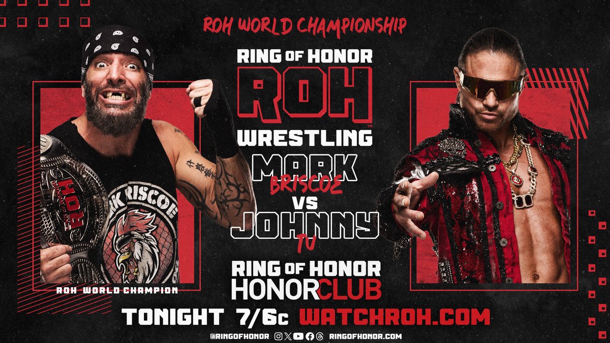 Ring of Honor TV live results: Three title matches