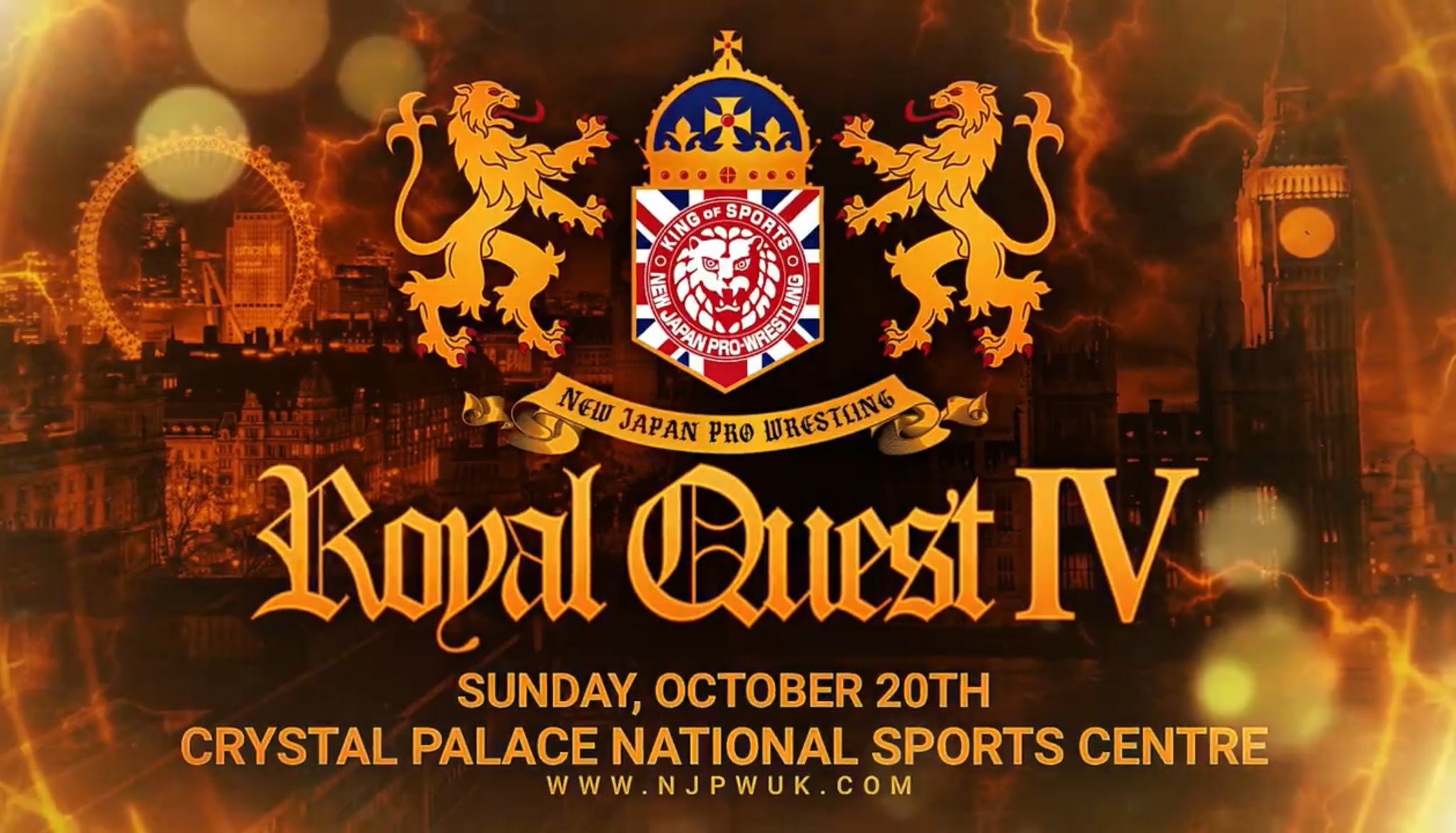 NJPW returning to United Kingdom for Royal Quest IV