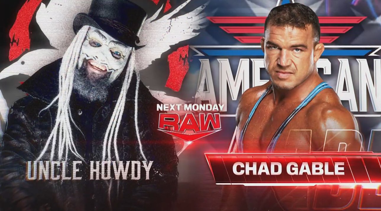 Uncle Howdy vs. Chad Gable, Braun Strowman vs. Bronson Reed set for next WWE Raw