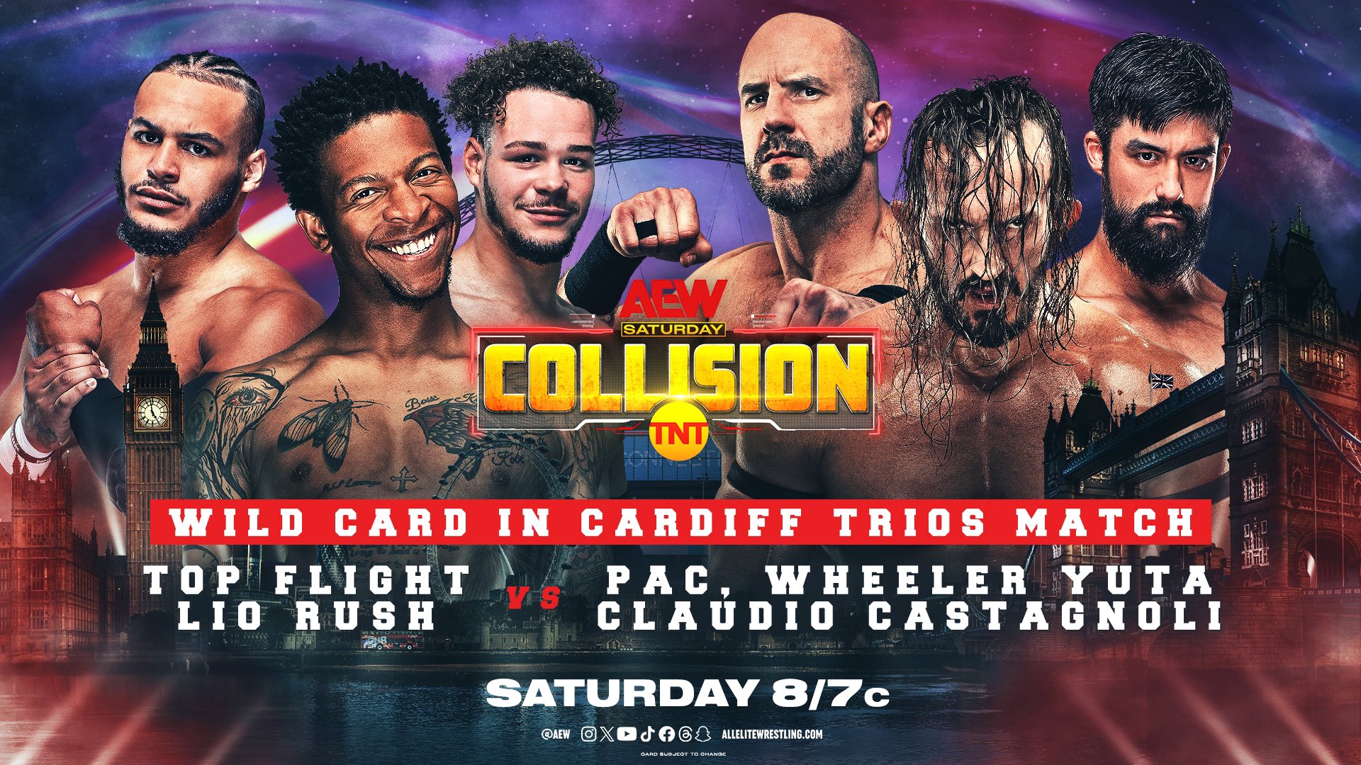 London Ladders qualifying match set for All In go-home edition of AEW Collision