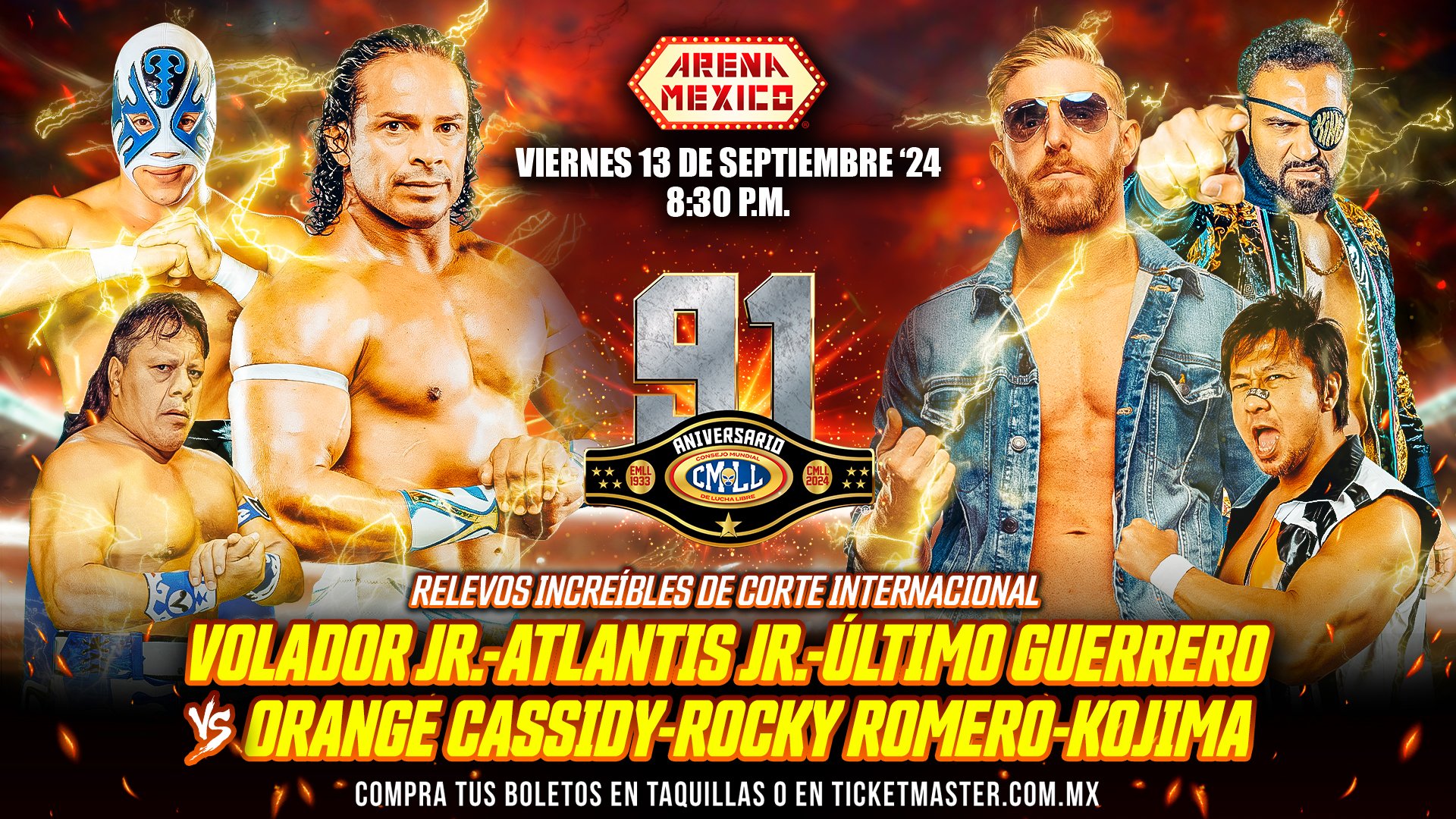 Orange Cassidy to make CMLL debut at 91st Anniversary show