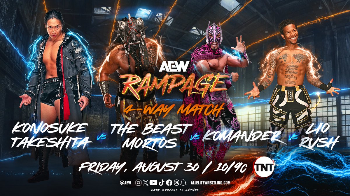 AEW Rampage live results: Konosuke Takeshita returns