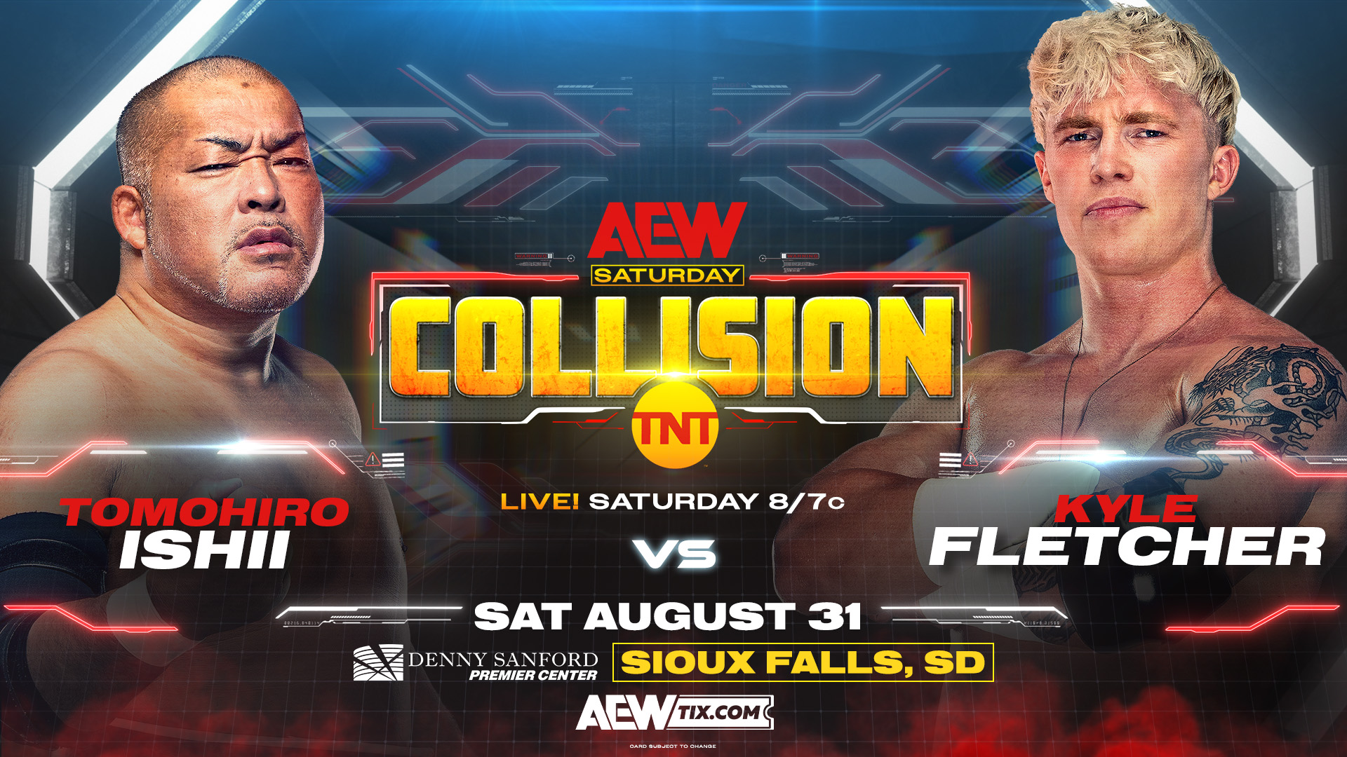 AEW Collision live results: Tomohiro Ishii vs. Kyle Fletcher