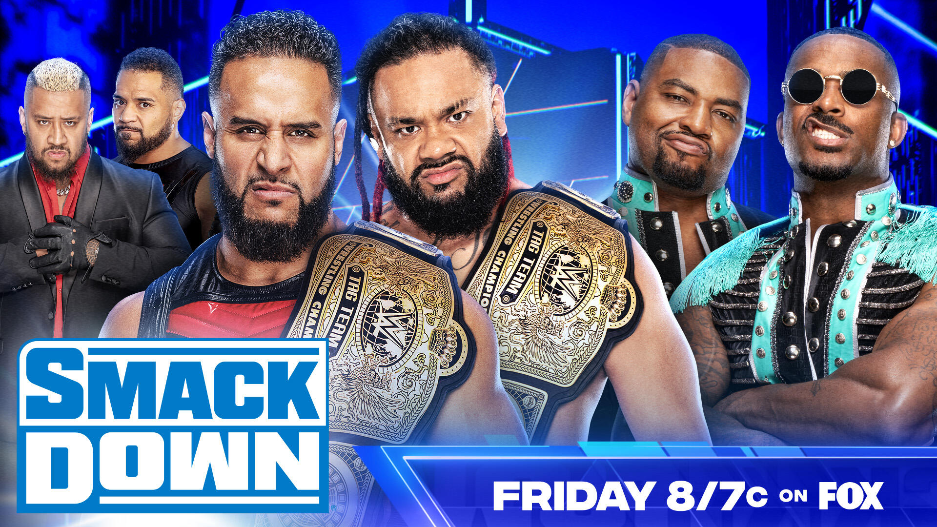 WWE SmackDown live results: Two championship matches