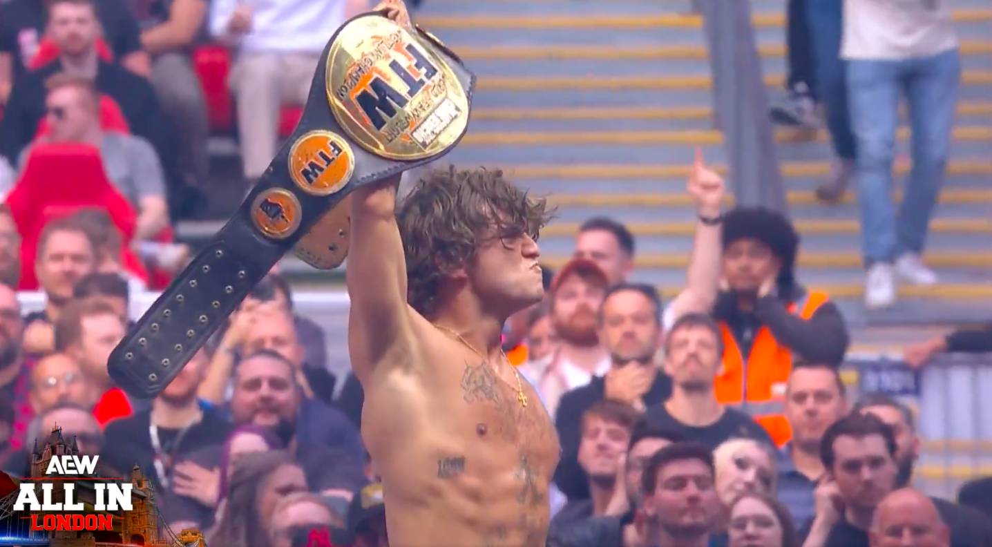 Hook wins FTW title at AEW All In