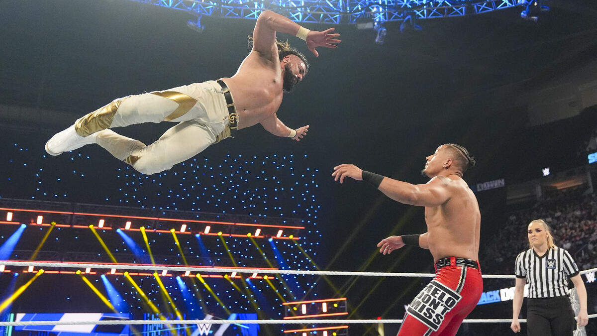 Andrade vs. Carmelo Hayes trilogy matchup set for WWE SmackDown