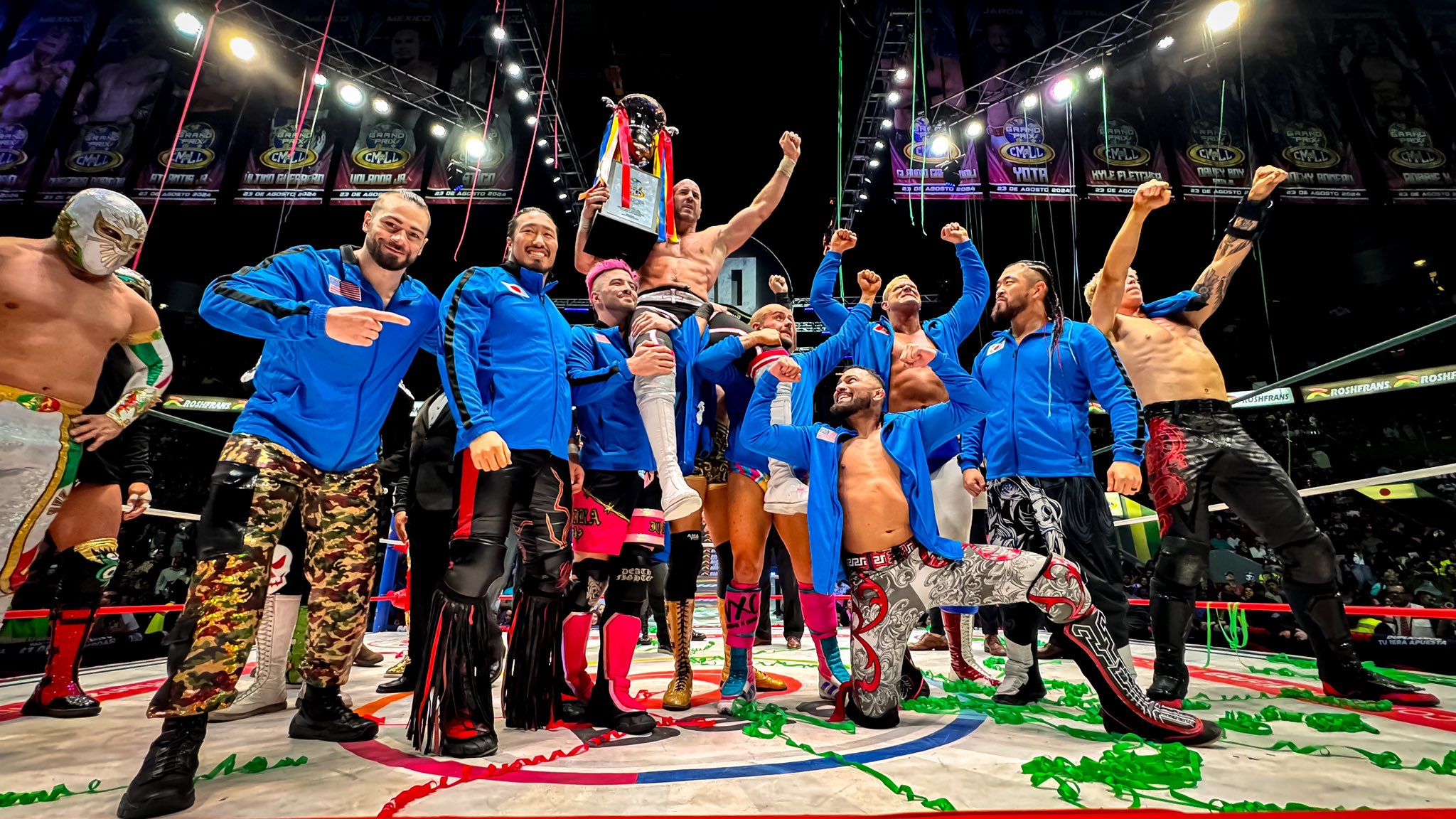 Claudio Castagnoli wins CMLL International Grand Prix