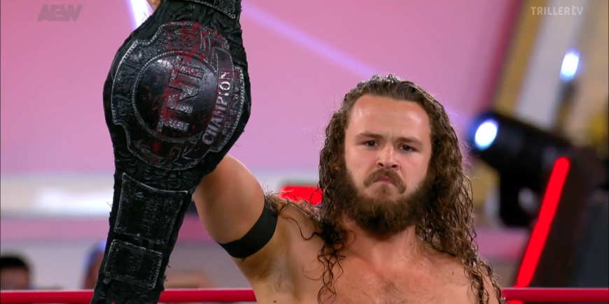 Jack Perry reveals new AEW TNT Championship belt design