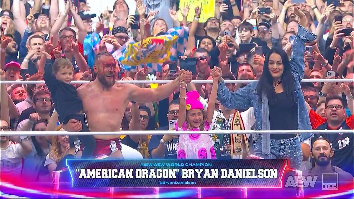 Bryan Danielson avoids retirement, wins AEW World title at All In