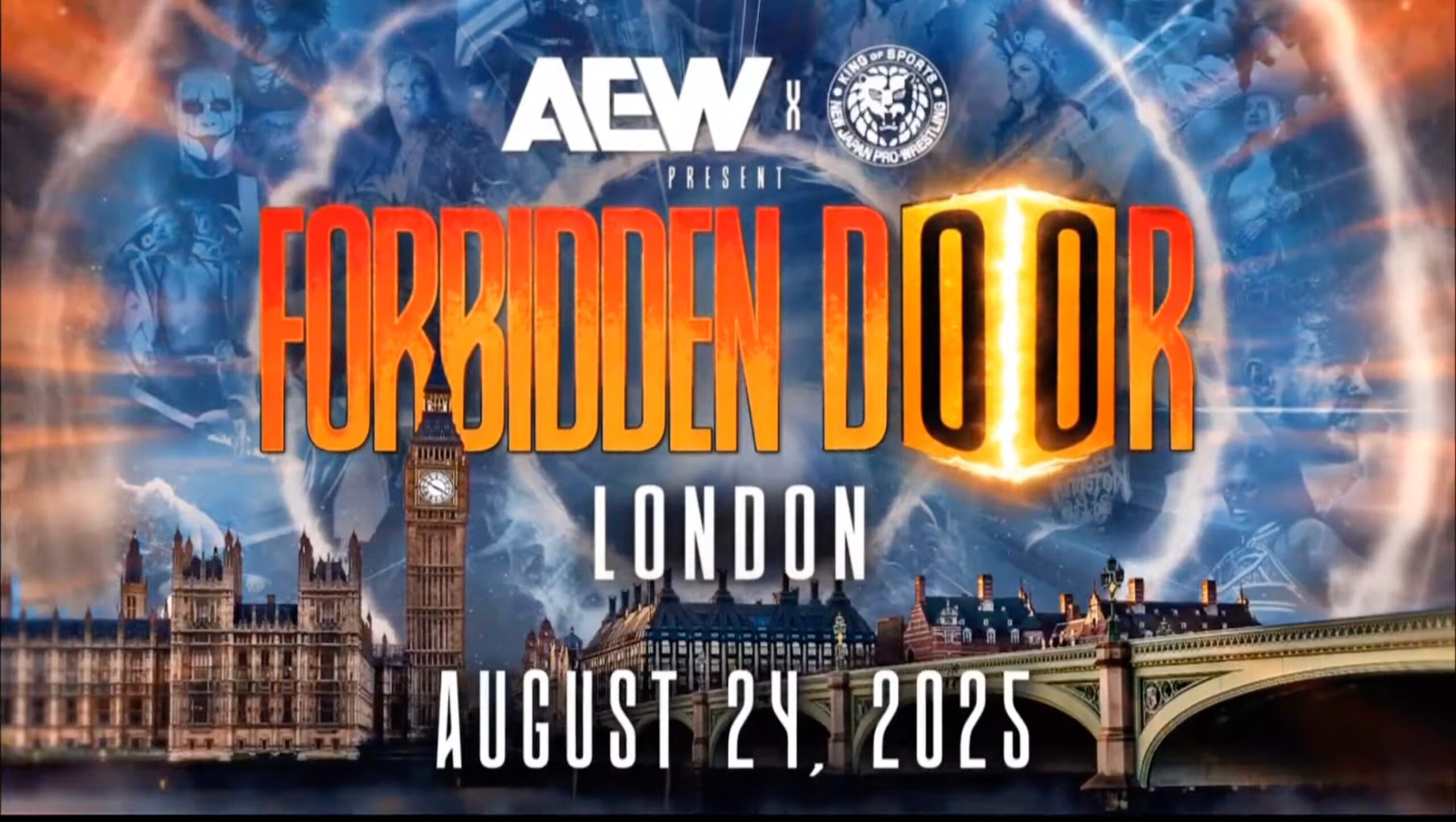 Date set for AEW x NJPW Forbidden Door 2025 in London