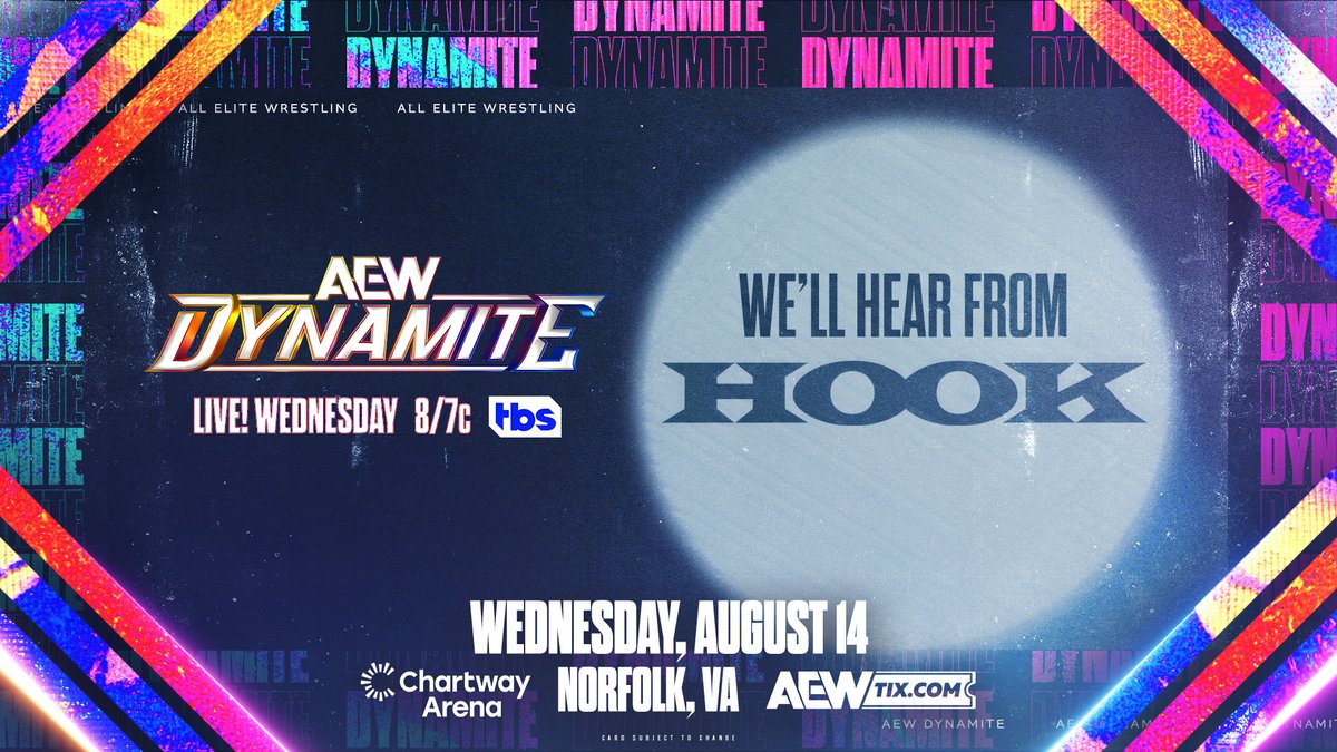 Hook promo, Bryan Danielson video package set for AEW Dynamite