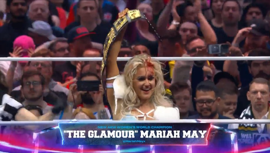 Mariah May defeats Toni Storm for AEW Women’s World title at All In