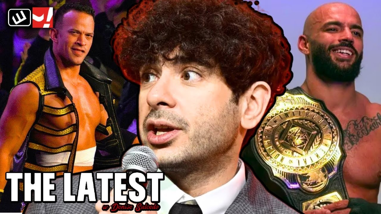 The Latest: Tony Khan media call highlights, Ricochet reportedly signs AEW contract