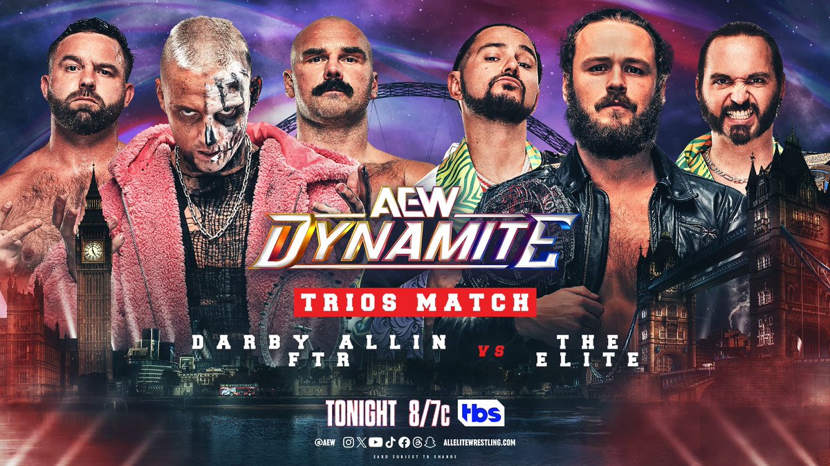 Trios match added to AEW Dynamite lineup
