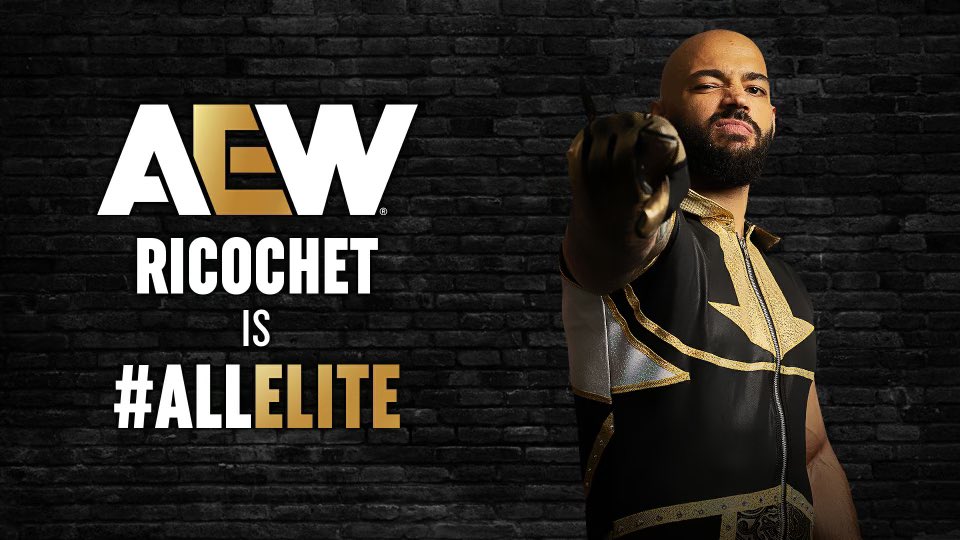 Ricochet signs with AEW, debuts in All In gauntlet match