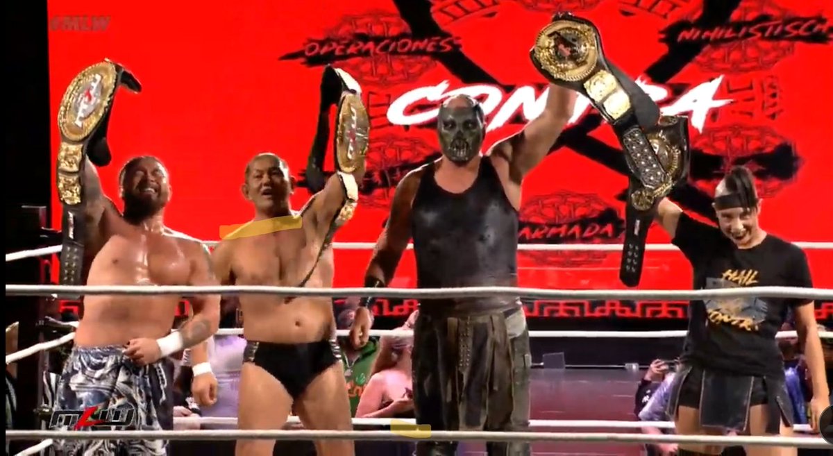 Minoru Suzuki wins MLW Tag Team titles with Ikuro Kwon