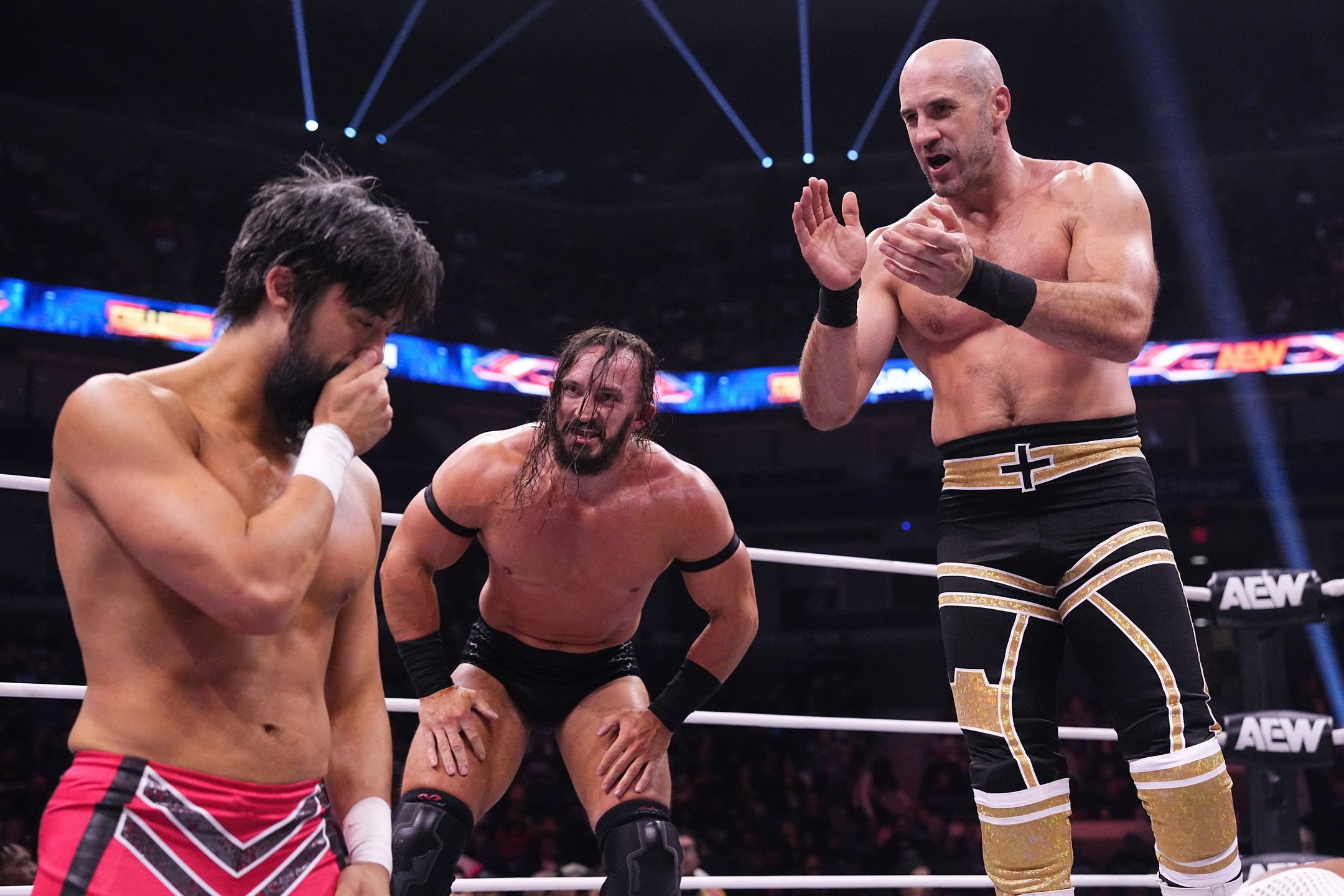 Trios title defense, Ricochet vs. AR Fox part of AEW Collision lineup