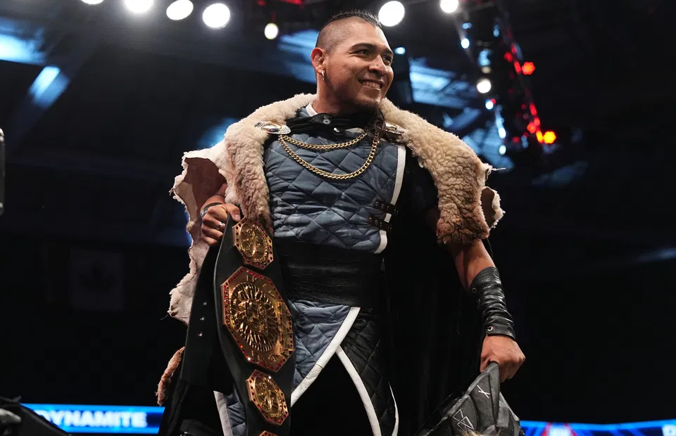 El Hijo del Vikingo returns from injury at AAA TV tapings