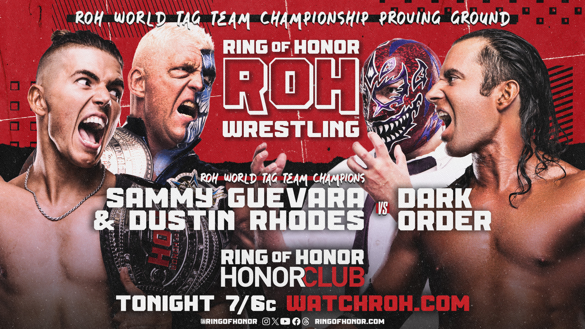 Ring of Honor TV live results: Sammy Guevara & Dustin Rhodes vs. Dark Order