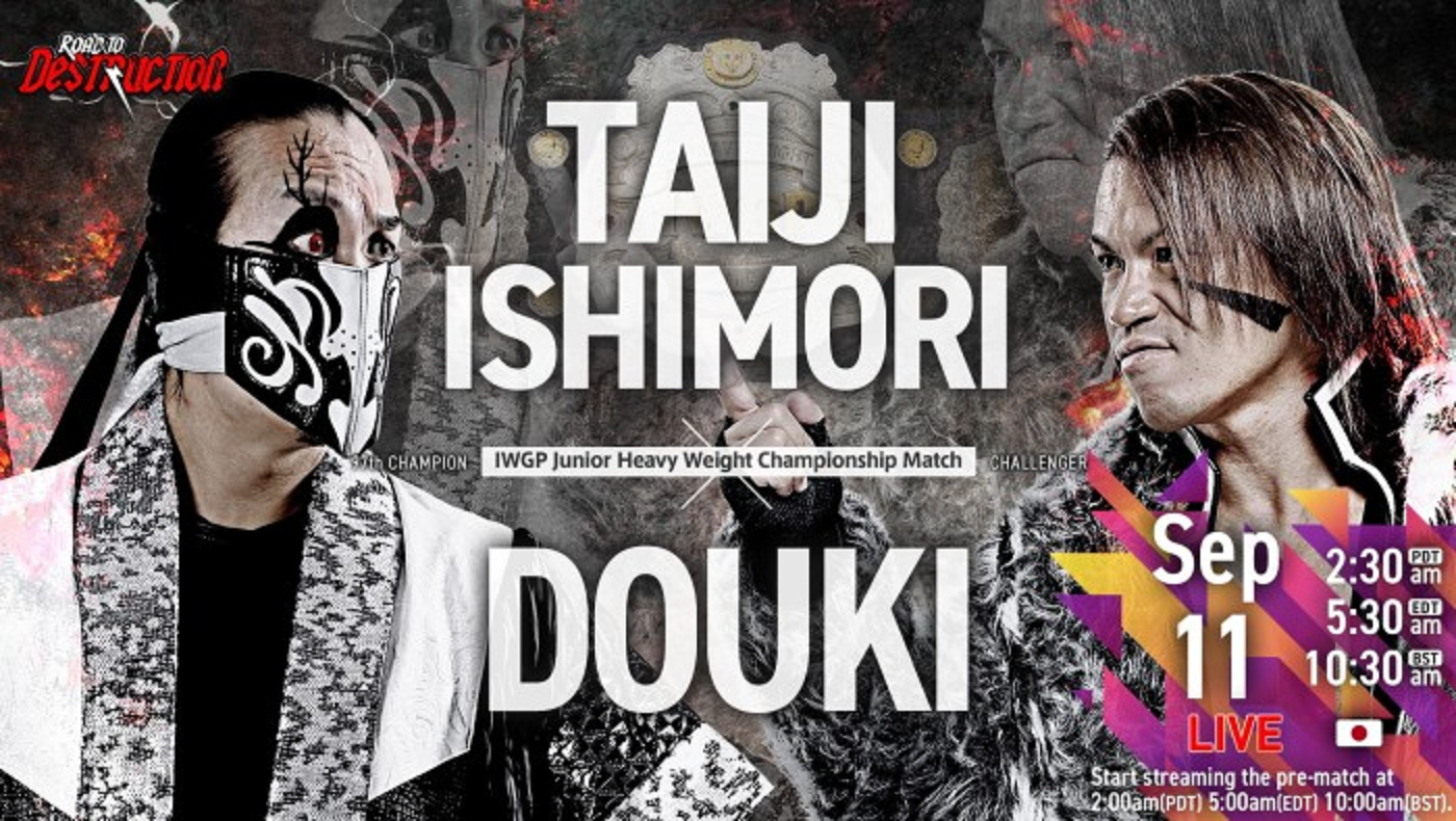 NJPW Road to Destruction live results: IWGP Junior title match