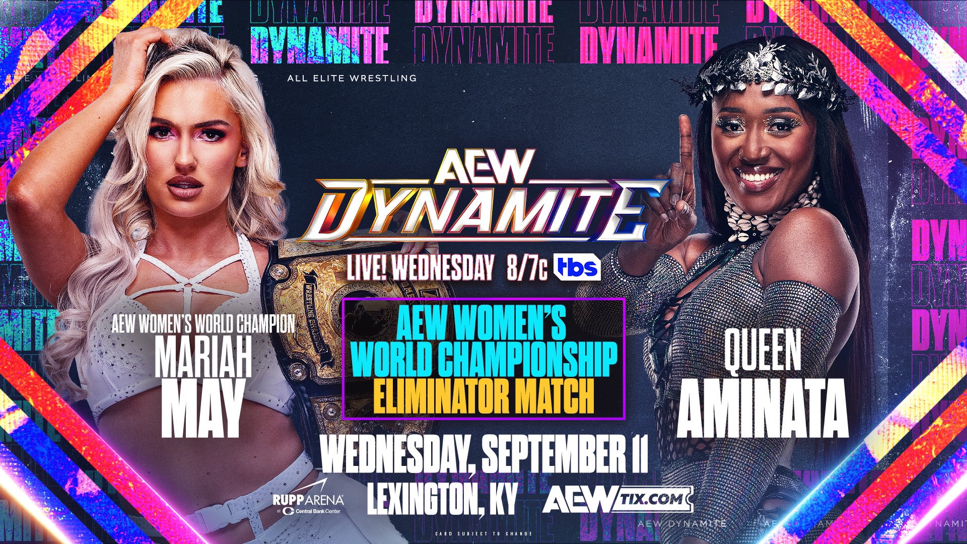Mariah May vs. Queen Aminata confirmed for AEW Dynamite