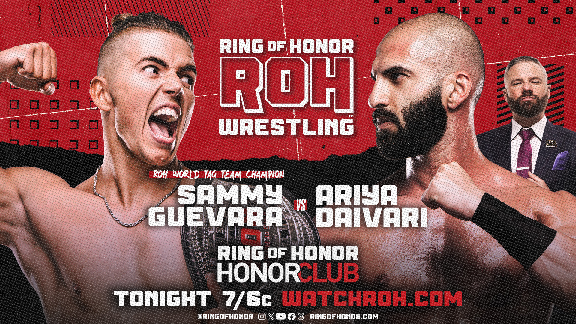 Ring of Honor TV live results: Sammy Guevara vs. Ari Daivari
