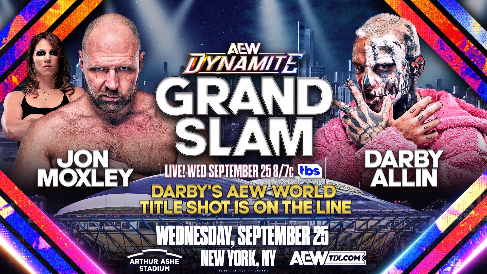 Jon Moxley vs. Darby Allin set for AEW Dynamite Grand Slam