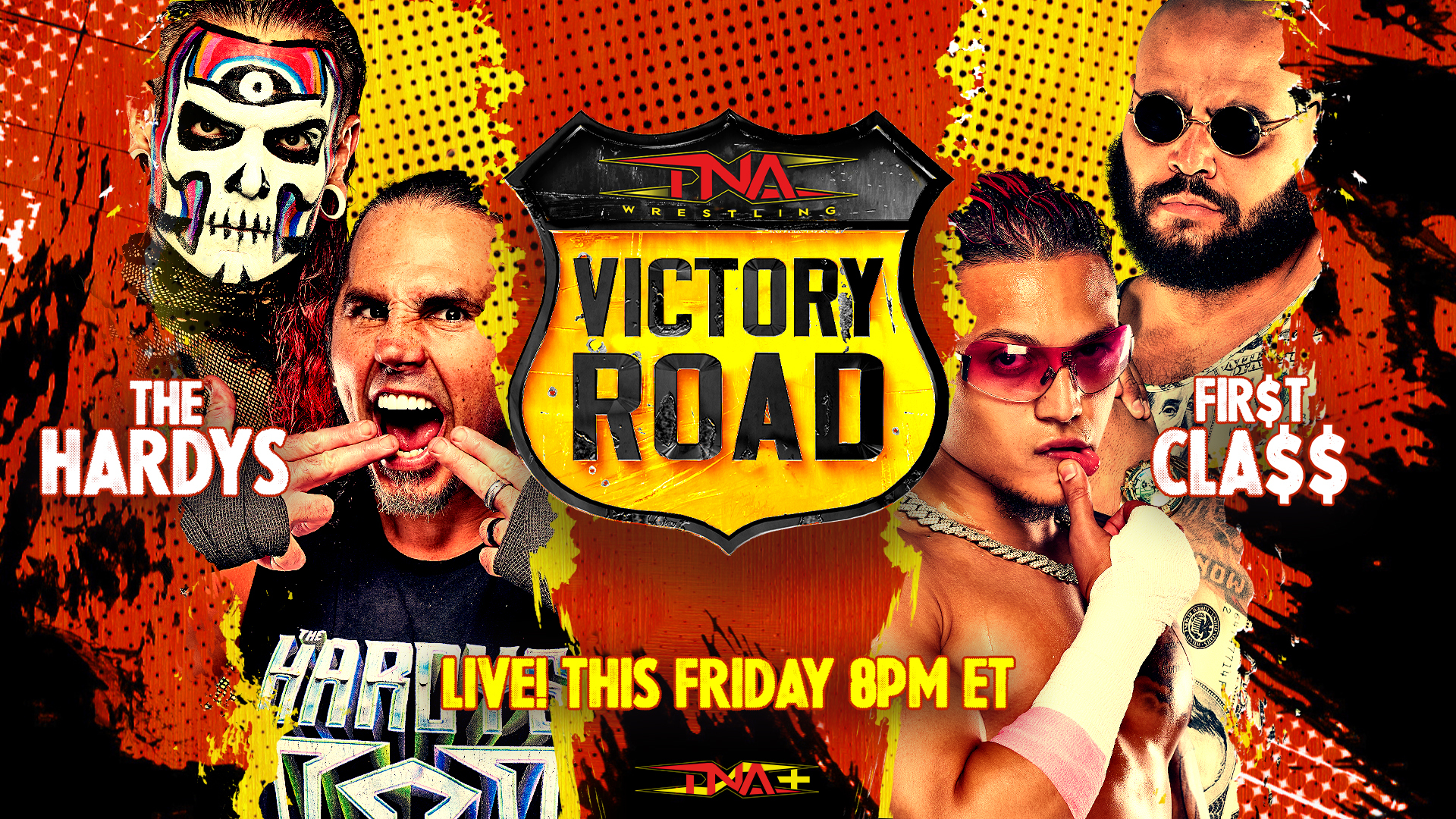 The Hardys vs. First Class, three more matches added to TNA Victory Road