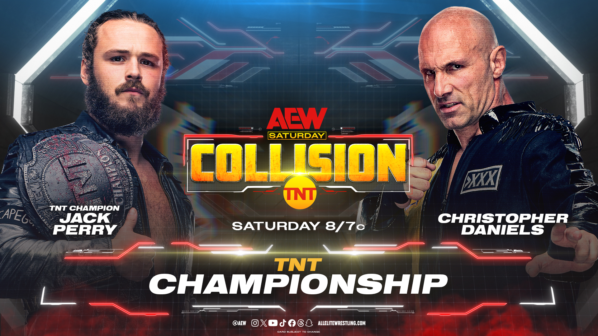 TNT Champion Jack Perry vs. Christopher Daniels set for AEW Collision