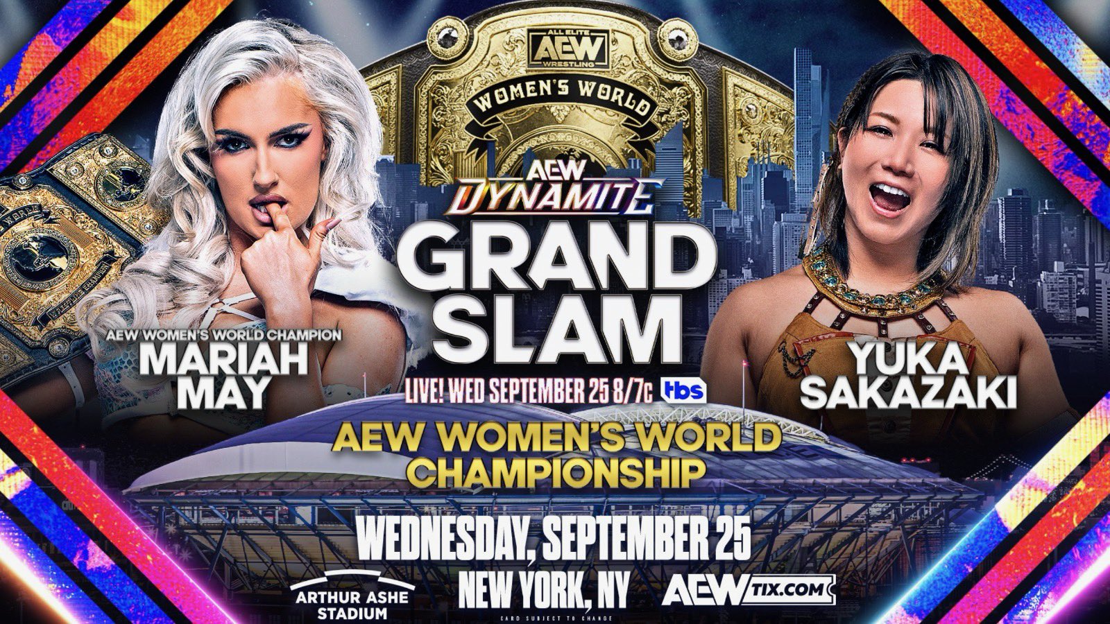 Women’s World title match booked for AEW Dynamite Grand Slam