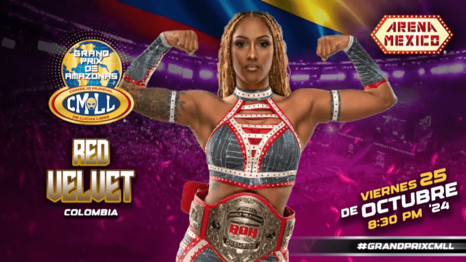ROH Women’s TV Champion Red Velvet to make CMLL debut