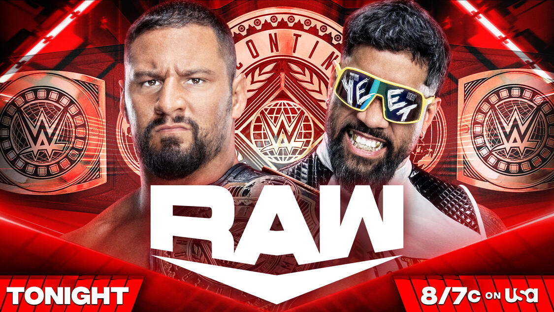 WWE Raw live results: Bron Breakker vs. Jey Uso IC title match