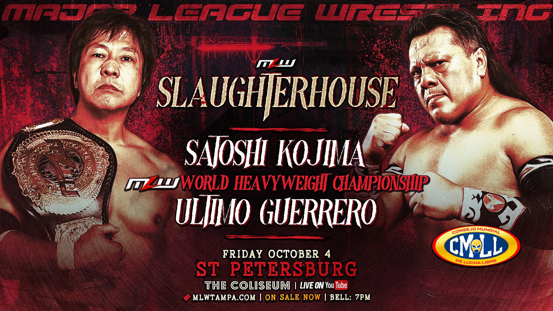 World Heavyweight title match set for MLW Slaughterhouse