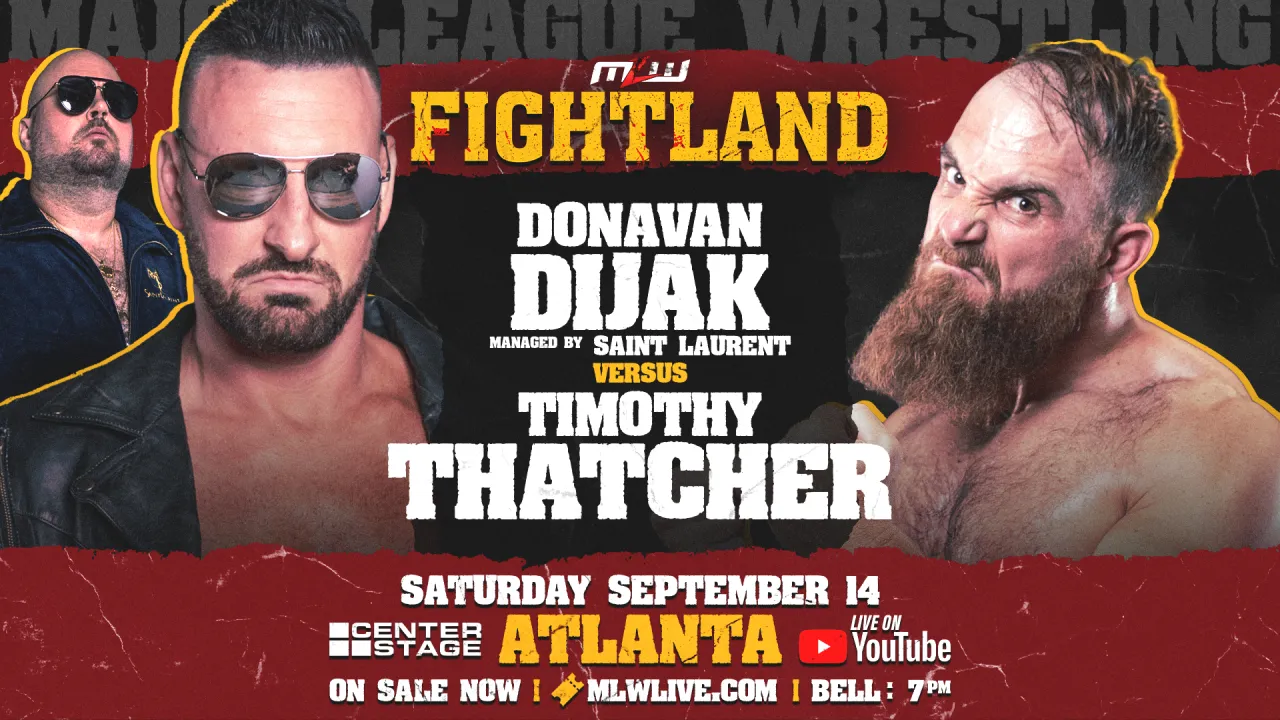 Donovan Dijak to make MLW in-ring debut at Fightland
